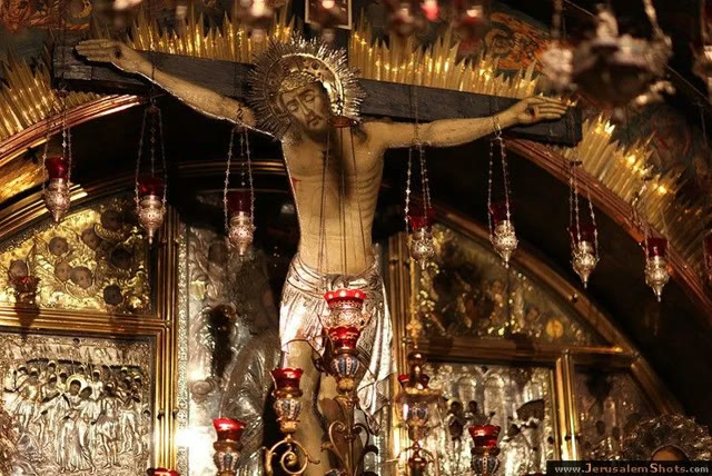 Crucifix du Saint-Sépulcre, Jérusalem